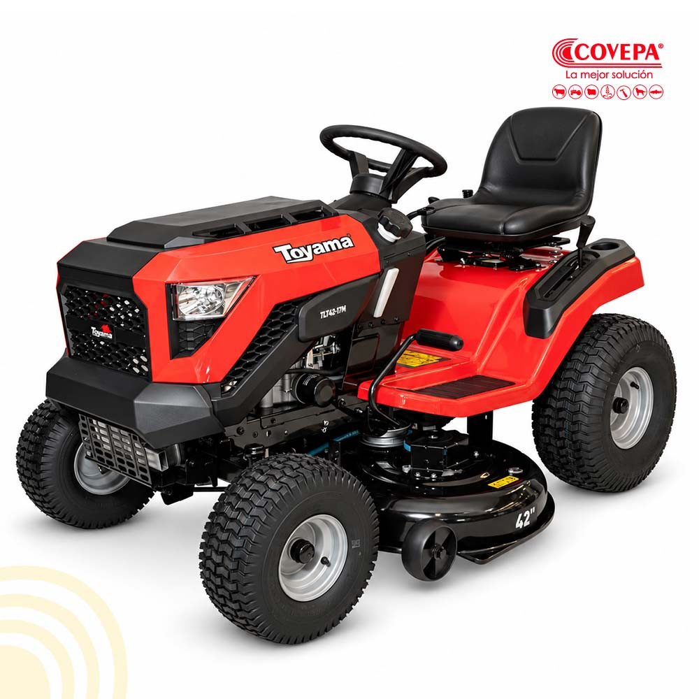 Tractor Cortacésped 17 HP Toyama TLT42-17M